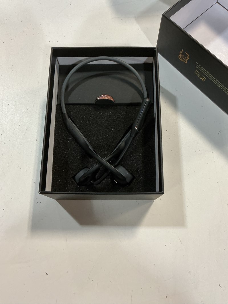 Condition photo showing New/Like New for Bone Conduction Headphones with Mic-Callink, Trucker Bluetooth 5.4 Headset with Noise-Canceling Boom Microphone/Mute Function/Dual Connect, Open Ear Headphones for Work Driving Meeting?Black?