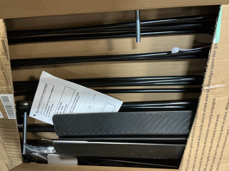 Condition photo showing Good Condition for Fairy Baby Extra Wide Baby Gate 81.1-85.8 Inch Wide, Walk Through Pressure Mounted No Drill, Long and Large Tension Dog Gate for Pet and Kids