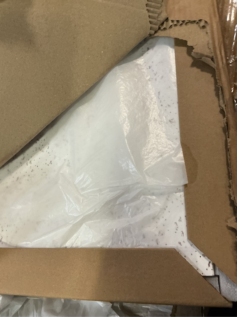 Condition photo showing Good Condition for 2ft x 2ft printed pro ceiling tiles - pvc ceiling panel 24 x 24in – waterproof, washable and fire-rated - high-grade pvc to prevent breakage-cover 48 sq. ft-package of 12 tiles 2x2