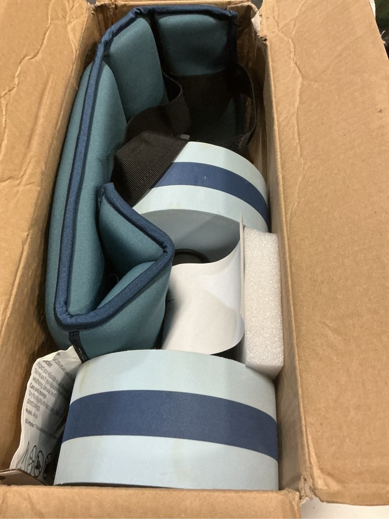 Condition photo showing Good Condition for sportneer aquatic exercise equipment water aerobics combo set includes high density water weights dumbbell aqua belt water ankle weights for pool exercise aquatic therapy pool fitness water exercise aqua blue aqua exercise set with foam cuffs