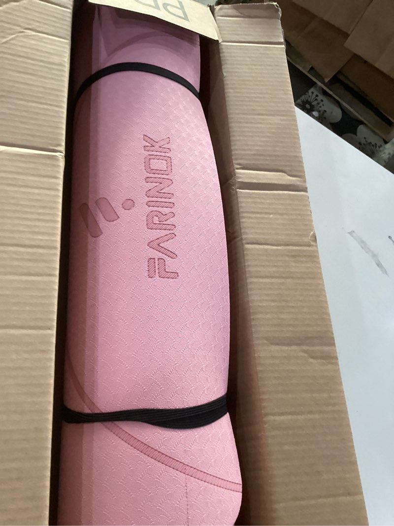 pink yoga mat