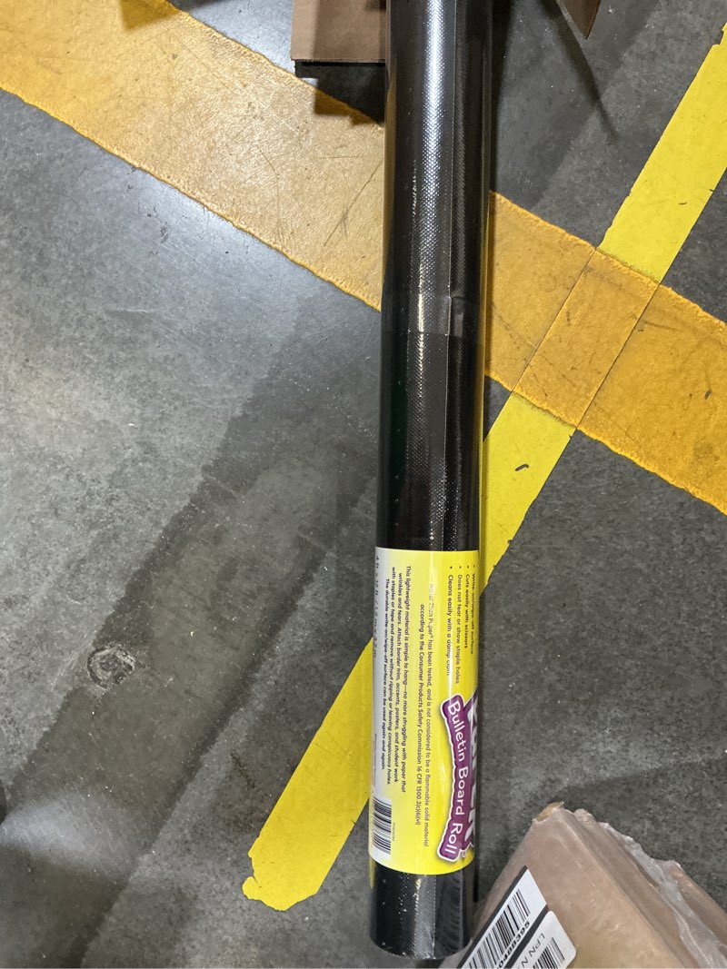 Condition photo showing Good Condition for teacher created resources better than paper bulletin board roll, black - 77314