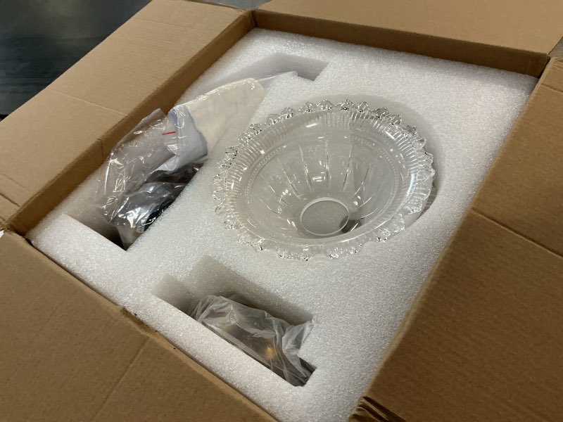 Condition photo showing Good Condition for redluck vintage bathroom vanity light fixture, 3-light bathroom lighting fixtures over mirror, antique brass finish with crystal glass shade, wall sconces lighting for bedroom, living room, hallway gold
