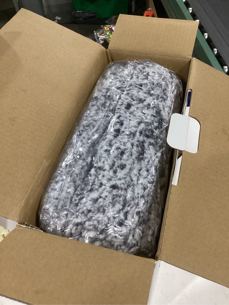 Condition photo showing Good Condition for Sealy Electric Blanket Full Size, Soft Sherpa Heated Blanket Single Control with 10 Heating Levels & 1 to 12 Hours Auto-Off Settings Over-Heated Protection 80"x84" Machine Washable, Charcoal Charcoal Full Size 80" x 84"