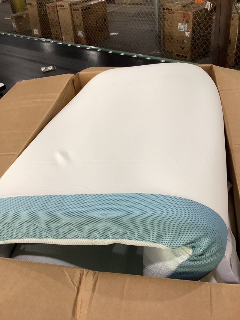 Condition photo showing Good Condition for tempur-pedic tempur-adapt + cooling 3-inch full mattress topper medium luxury premium foam, washable cover, medium cooling topper,white full 3" + cooling