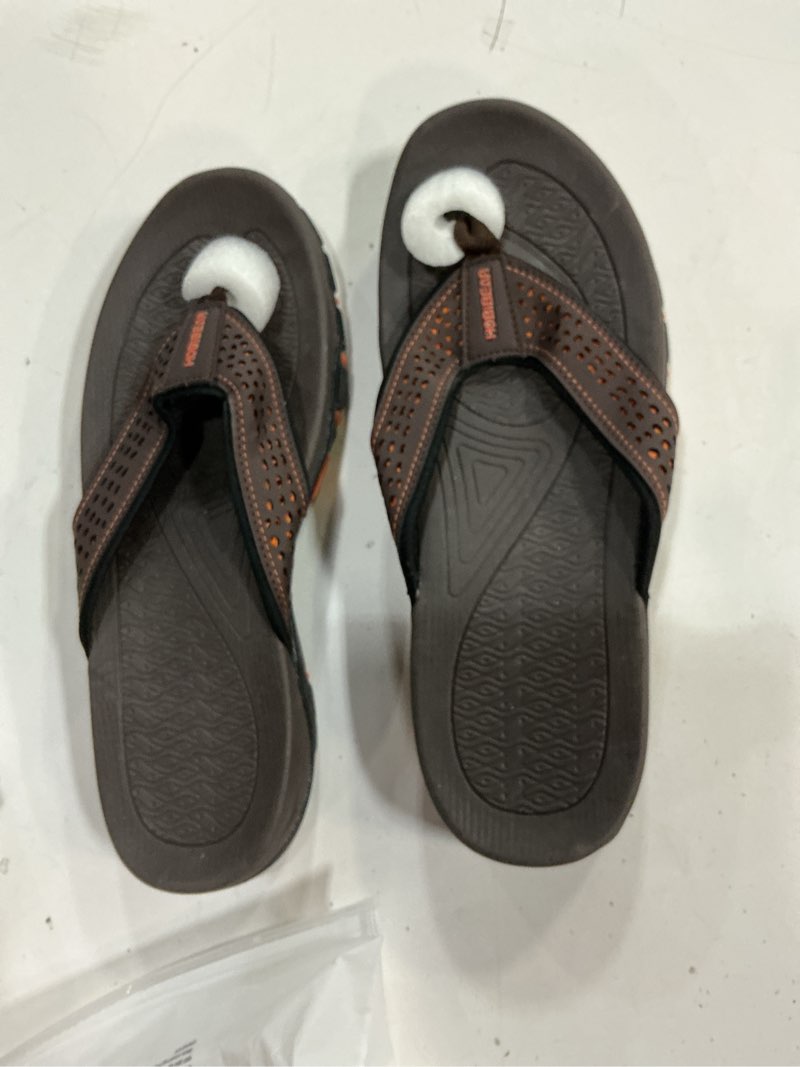 Condition photo showing New/Like New for hobibear mens flip flop thong sandals indoor and outdoor?size 7.5-14men?