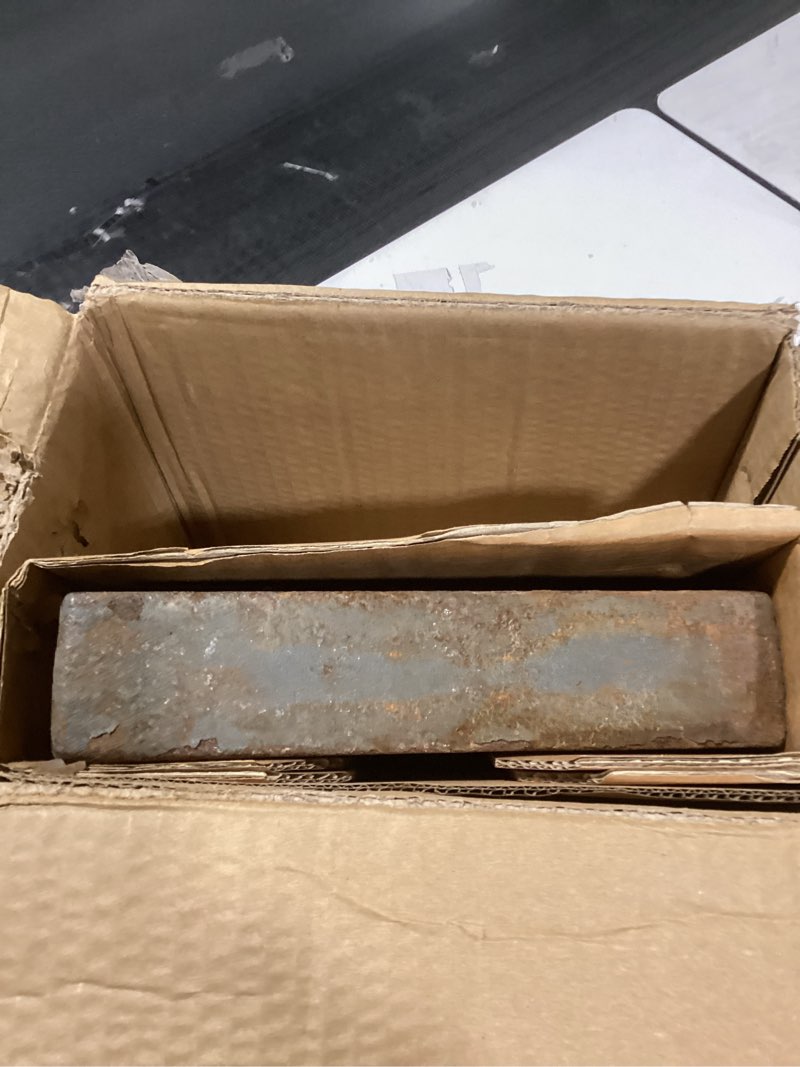 Condition photo showing As Is for reese towpower 7068900 adjustable tri-ball trailer hitch ball mount (1-7/8 inch, 2 inch, 2-5/16 inch trailer balls), fits 2 inch square receiver, 4.75 inch drop, 14,000 lbs. capacity