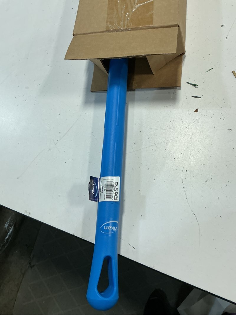 Condition photo showing New/Like New for vikan 29603 handle, ultra hygiene, 51" pp, blue 51 inches blue