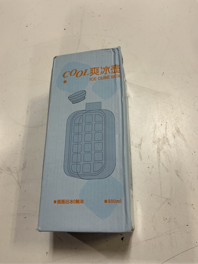 Condition photo showing New/Like New for my crush cup ice, refreshing summer ice 500ml leak-proof bottle, built-in ice cube mold and straw, 2-in-1 zero-touch press cube mold bottle, brings summer refreshing (pink, large)