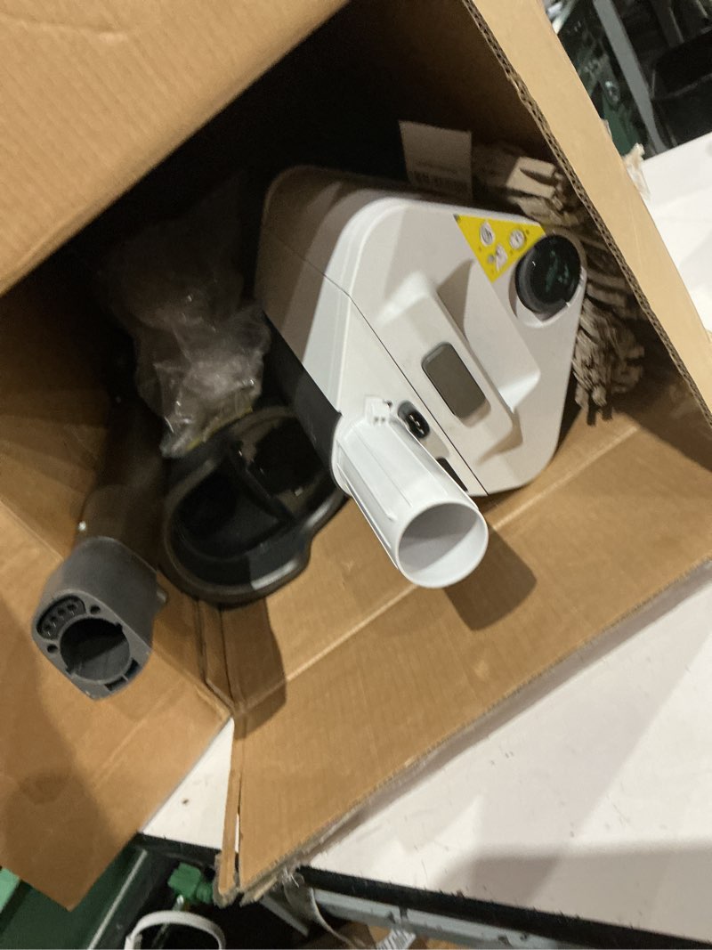 Condition photo showing As Is for shark powerdetect pet plus clean & empty cordless stick vacuum & auto-empty system, powerful suction, hepa filtration, carpet & hard floor, portable, stick vacuum for pet hair, dark gray, ip3253