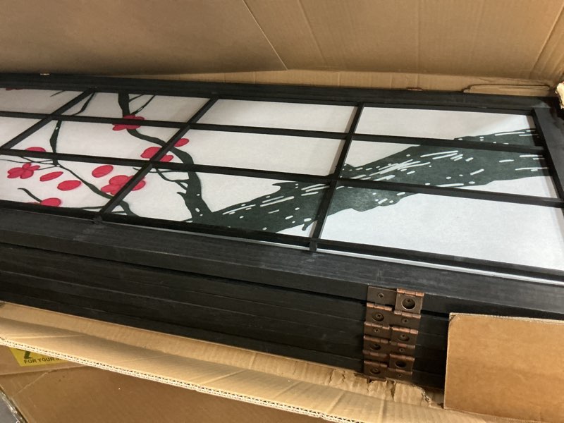 Condition photo showing Good Condition for Vevor japanese room divider SS-002-6P-BL