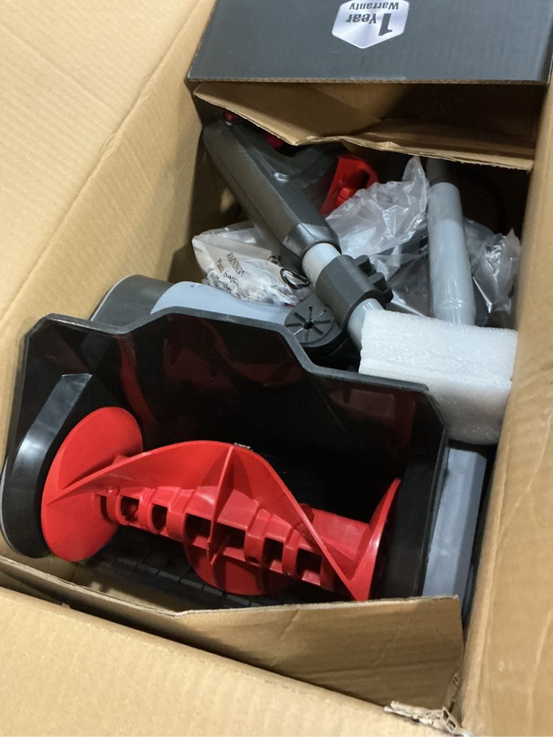 Condition photo showing Good Condition for EWORK Corded Snow Shovel 11-Inch 1200W 10A Powerful Electric Snow Shovels, 6-Inch Clearing Depth, 23-Foot Max Throw Distance, Power Snow Blower for Driveway, Steps, Sidewalk, Porch 1200W 10A Corded Snow Shovel