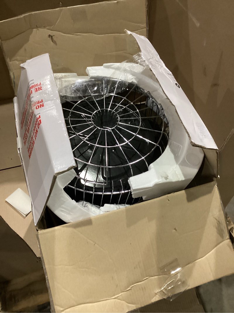 Condition photo showing As Is for dyna-glo wk95c8b 23 800 btu indoor kerosene convection heater