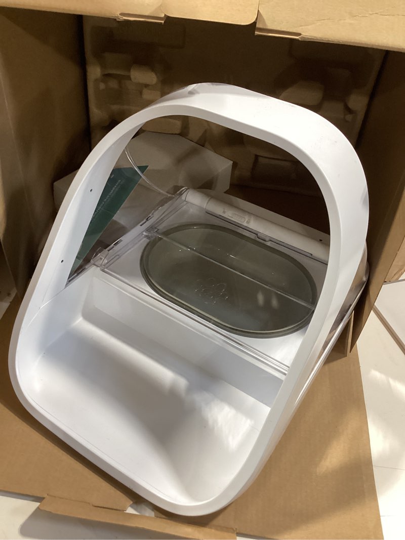 Condition photo showing As Is for similar to sure petcare -sureflap - surefeed - microchip pet feeder - selective-automatic pet feeder makes meal times stress-free, suitable for both wet and dry food - mpf001 standard version