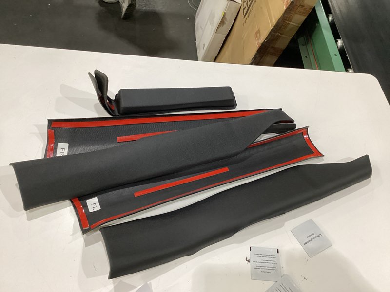 Condition photo showing New/Like New for door sill protector compatible with 2022-2025 2026 ford maverick inner step protector side edge step guard car door dust shield cover 2024 maverick exterior accessories (6pcs)
