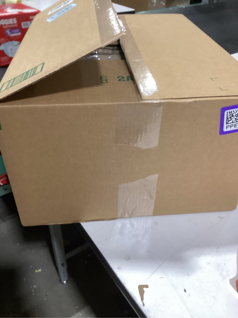 Condition photo showing New/Like New for VHC Brands Cider Mill Reversible Patchwork King-Size Quilt, Tan & Red, 105x95