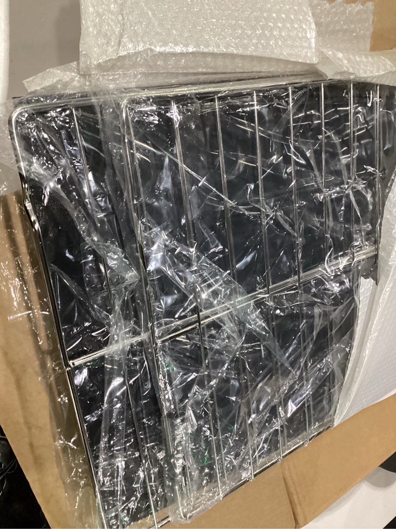 Condition photo showing Good Condition for 2026 upgraded range oven rack 24.2" x 16" compatible with frigidaire electrolux kenmore 790 series replace#: 316496201 316496202 ps1765356 ap4040129, 304 stainless steel?fit ffhs series