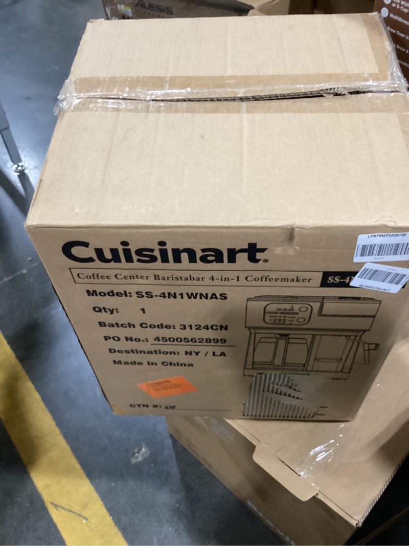 Condition photo showing New/Like New for Coffee maker model ss-4in 1