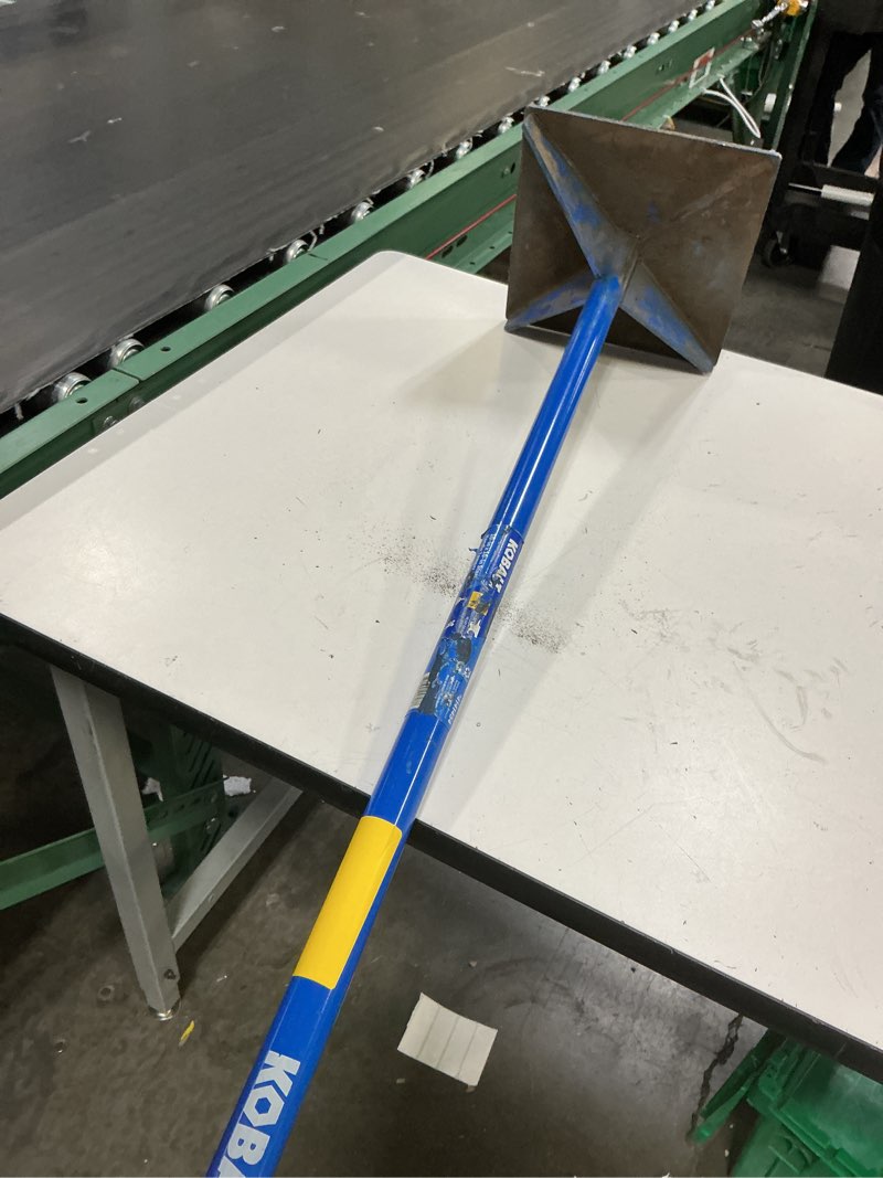 Condition photo showing As Is for kobalt 10-in x 10-in tampers
