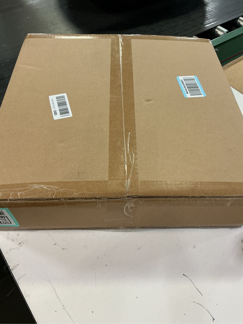 Condition photo showing New/Like New for bar table 15.75inch small round top adjustable height 22.64-33.46in multifunctional side table for pub bar dining bistro cafe 15.75'' brown top /black base