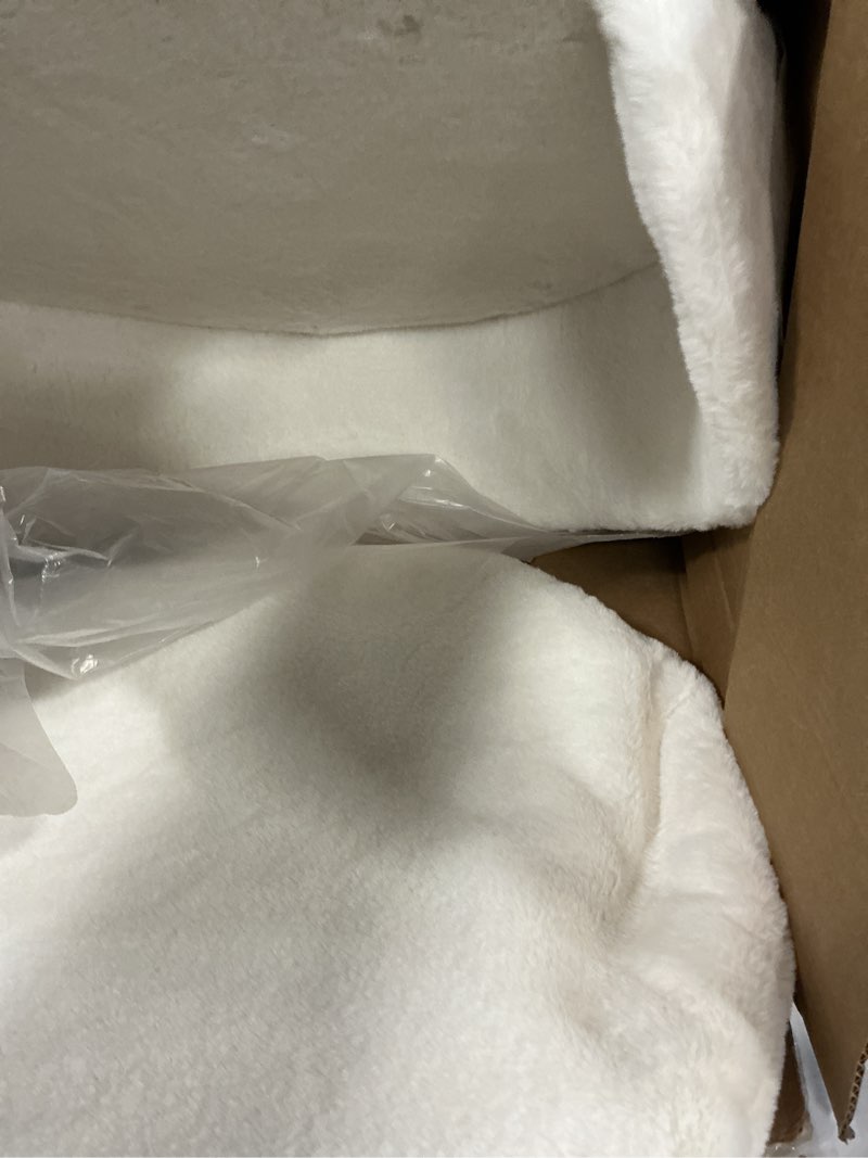 Condition photo showing Good Condition for BingoPaw Elevated Pet Bed,Nordic Dog Stool with Cozy Pad Waterproof,Pets Chair with Sturdy Wood Legs for Small Doggy Round - 19.7"(dia)x13"