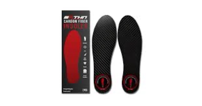 MRTHN Carbon Fiber Insoles for Men and Women, Unisex Shoe Insert, Flat Feet, Turf Toe, Foot Fracture