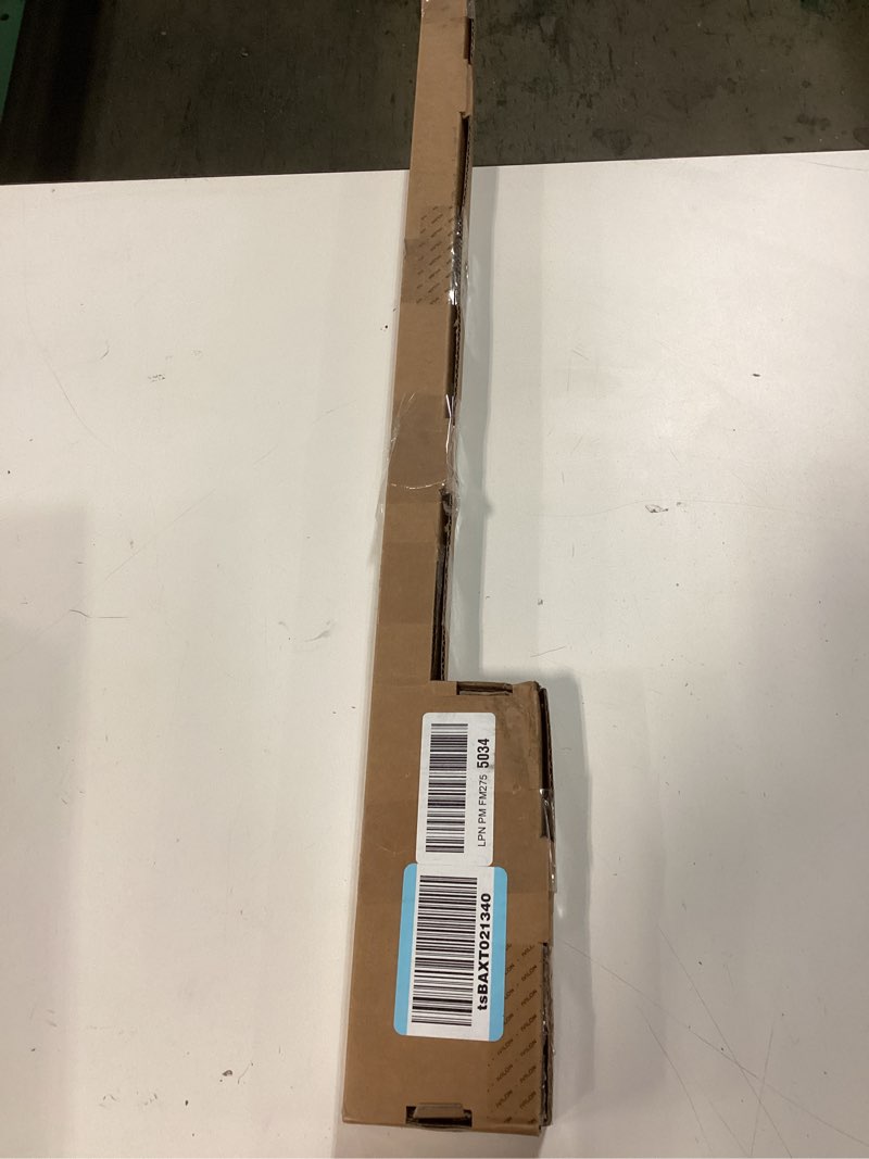 Condition photo showing New/Like New for ivilon drapery window curtain rod - end cap style design 1 inch pole. 28 to 48 inch color warm gold 28 to 48 in.