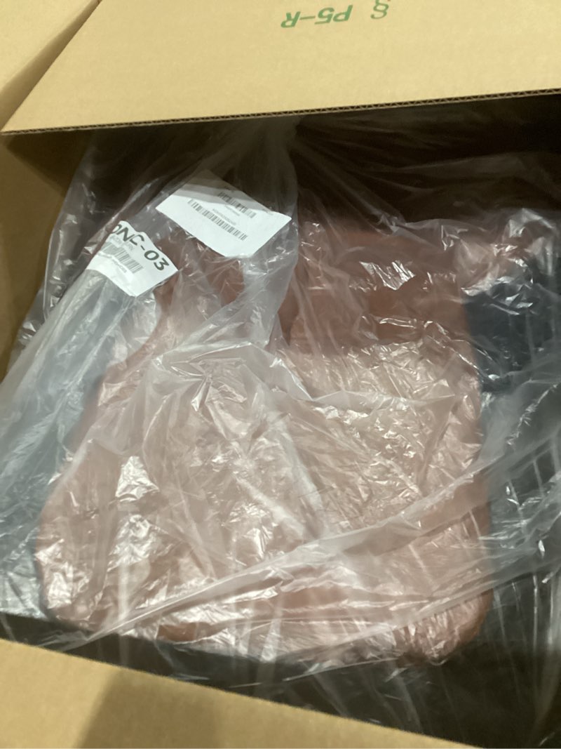 Condition photo showing As Is for FREESOO Customized Seat Covers for Ford Bronco 4 Door 2021 2022 2023 2024 2025 2026, Full Set Waterproof Faux Leather Seat Covers BlackBrown Bronco 4 Door With Rear Armrest BlackBrown