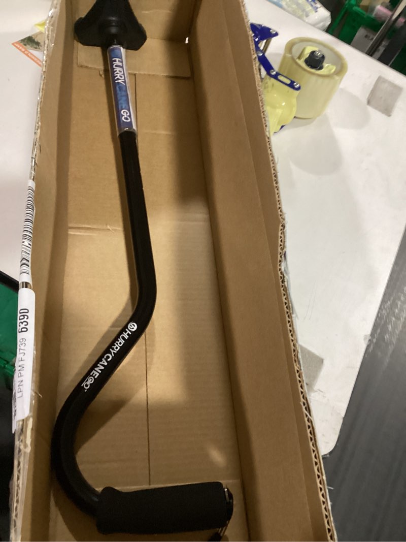Condition photo showing Good Condition for HurryCane Go HCANE-BK-G2 Walking Stick with T Handle, Black