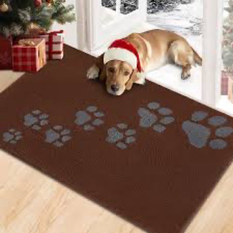 pet door mat timo indoor doormat - absorbent entryway mat with non