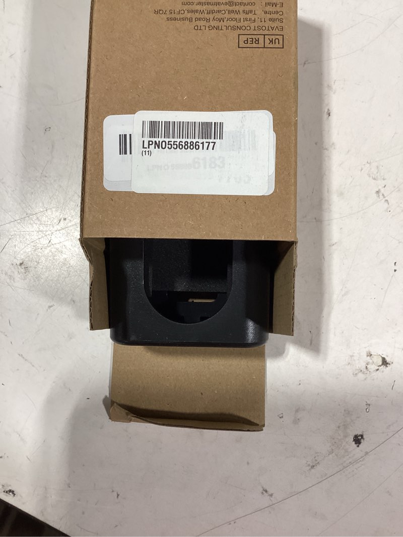 Condition photo showing As Is for kimilar anti-theft video doorbell mount compatible with ring/blink wireless video doorbell, adjustable mounting bracket accessories for houses, apartments, businesses, not for blink 2nd gen black