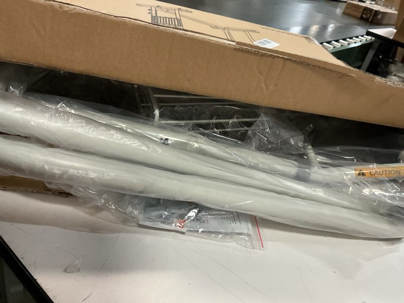 Condition photo showing Good Condition for FSA/HSA Eligible, Vaunn Medical Bathroom Patented Height Adjustable Height Toilet Rail Grab Bar and Commode Safety Frame Handle