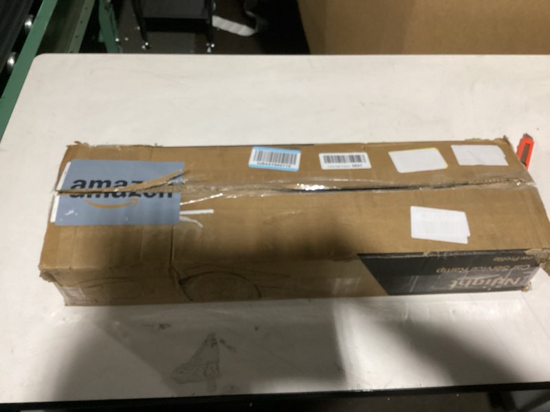 Condition photo showing As Is for Nilight Low Profile Car Ramps, Portable Drive on Service Ramp for Support Jack Vehicle Maintenance, 