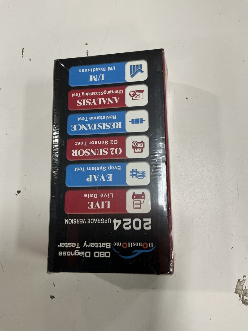 Condition photo showing New/Like New for 3.2" big screen 5 in 1 obd2 scanner+battery tester 5-36v 20-3300cca >99.8% accuracy test obd2/eobd diagnostic tool engine code reader evap digital diagnosis dtc for car motorcycle&truck