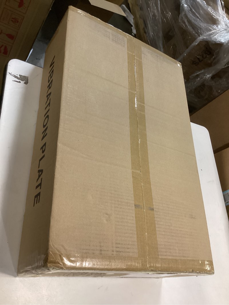 Condition photo showing Good Condition for Vibration Plate Exercise Machine, Vibration Platform for Lymphatic Drainage, 200 Adjustable Speeds Power Shaping Vibrating Plate Helps Weight Loss, Shaping, Max Weight 450 Lbs White