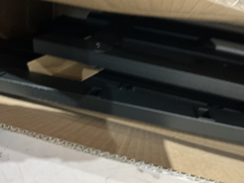 Condition photo showing As Is for sweetcrispy full size 16 inch platform bed frame, heavy duty metal foundation frame, noise-free sturdy steel slats, underbed storage, no box spring needed, quick setup 16 inch full