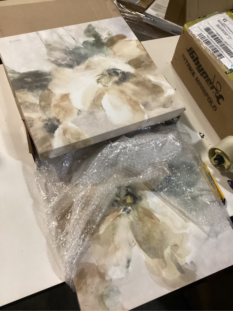 Abstract Modern Watercolor Painting Wall Art Minimalist Abstract Art Vibrant Abstract Art Boho Watercolor Print Pink And Beige Painting Set of 2 for Living Room Bedroom Office Decor 16x24Inch UnFramed Twin Dusk - Organic Bloom Series 16X24inchx2pcs