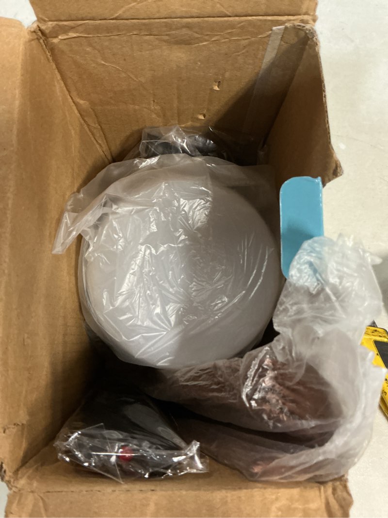 Condition photo showing Good Condition for socket fan light, e26 screw in lightbulb fan with 1 spare bulb replacement, ceiling fans with lights dimmable for laundry room garage kitchen circulation wood wood grain