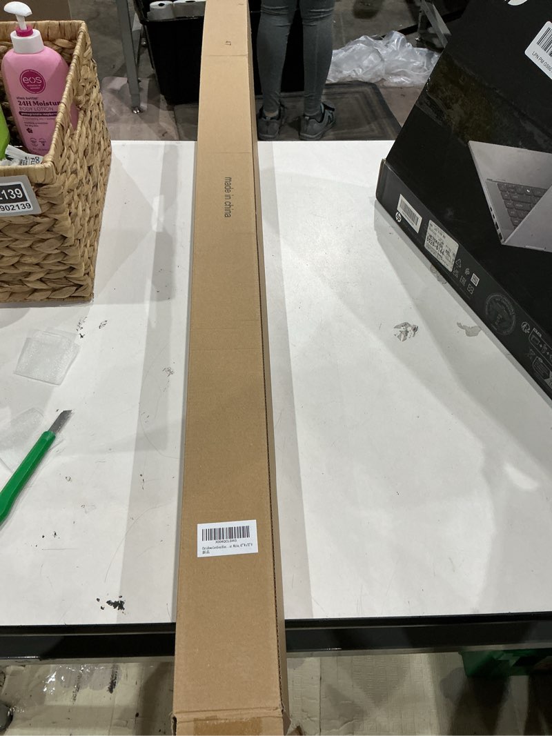 Condition photo showing Good Condition for chrisdowa cordless blackout roller shades for windows, striped free-stop window blinds with privacy, thermal insulated window shades for home, office and door. white, 47\" w x 72\" h 47\"w x 72\"h white