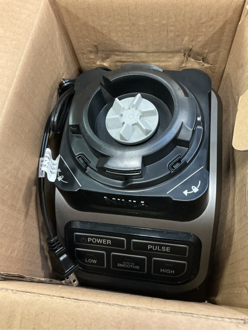 Condition photo showing Good Condition for Ninja Blender Power Motor Base 1000w Black Replacement BL610