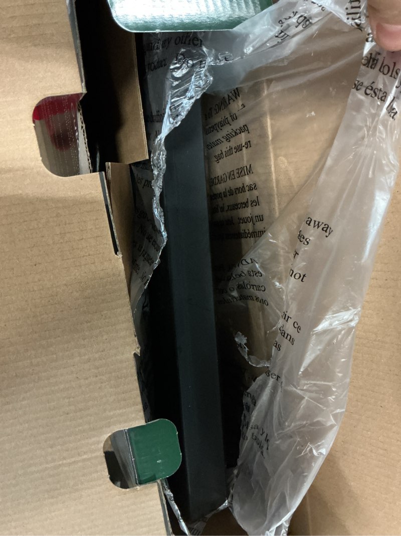 Condition photo showing As Is for ge outdoor security led street light, adjustable lights with motion & dusk to dawn sensor, solar light, 5000 lumens