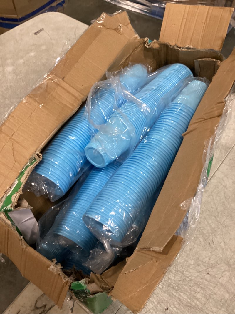 Condition photo showing New/Like New for la miere 1000 pack 5 oz plastic disposable recyclable dental cups - party tumblers, mouth rinse & bathroom cups - blue sky blue 1000