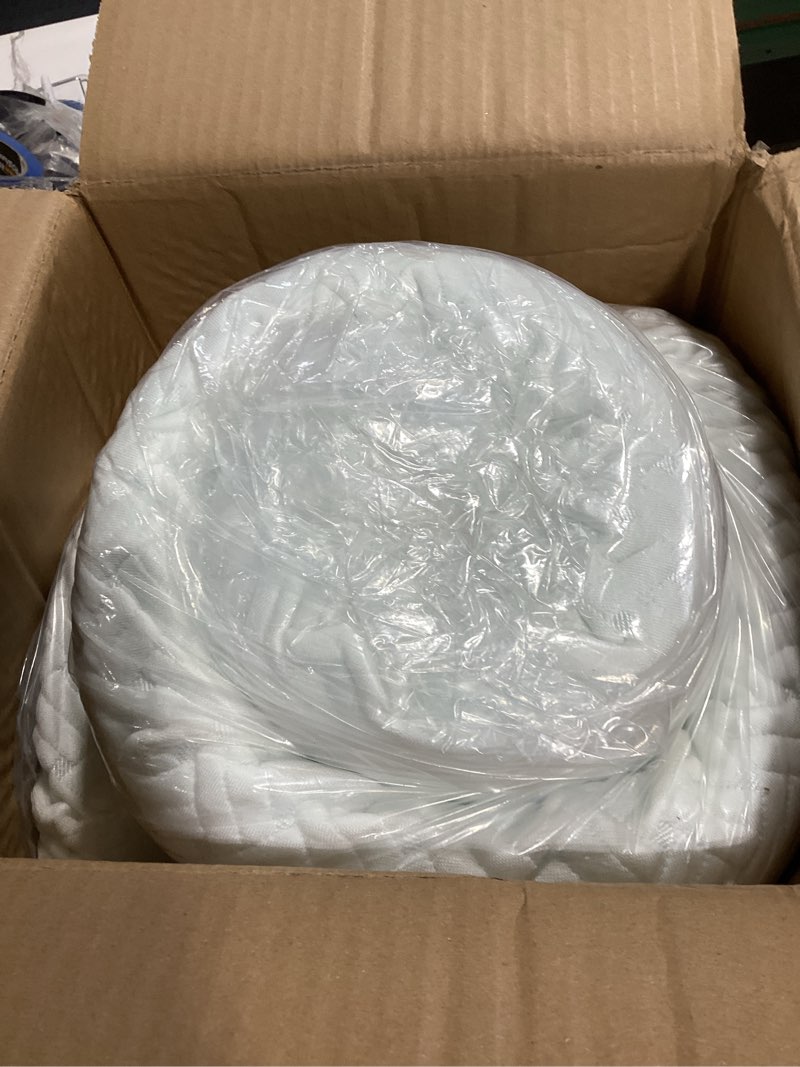 Condition photo showing New/Like New for perlecare twin mattress topper - 3 inch cooling memory foam mattress pad for pressure relief,bed topper with bamboo cover,removable & washable & non-slip,certipur-us & oeko-tex certified twin 3 inch