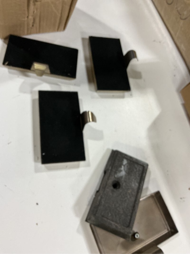 Condition photo showing As Is for Set of 4 Stocking Holders (similar to stock photo)