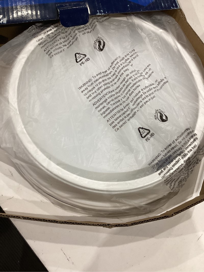 Condition photo showing Good Condition for similar))etl certified 5 inch flush mount ceiling light dimmable,5000k white led ceiling light ultra thin round flat panel ceiling lights for bedroom, bathroom,kitchen, hallway,basement,closet, 3 pack 3 pack white 5 inch