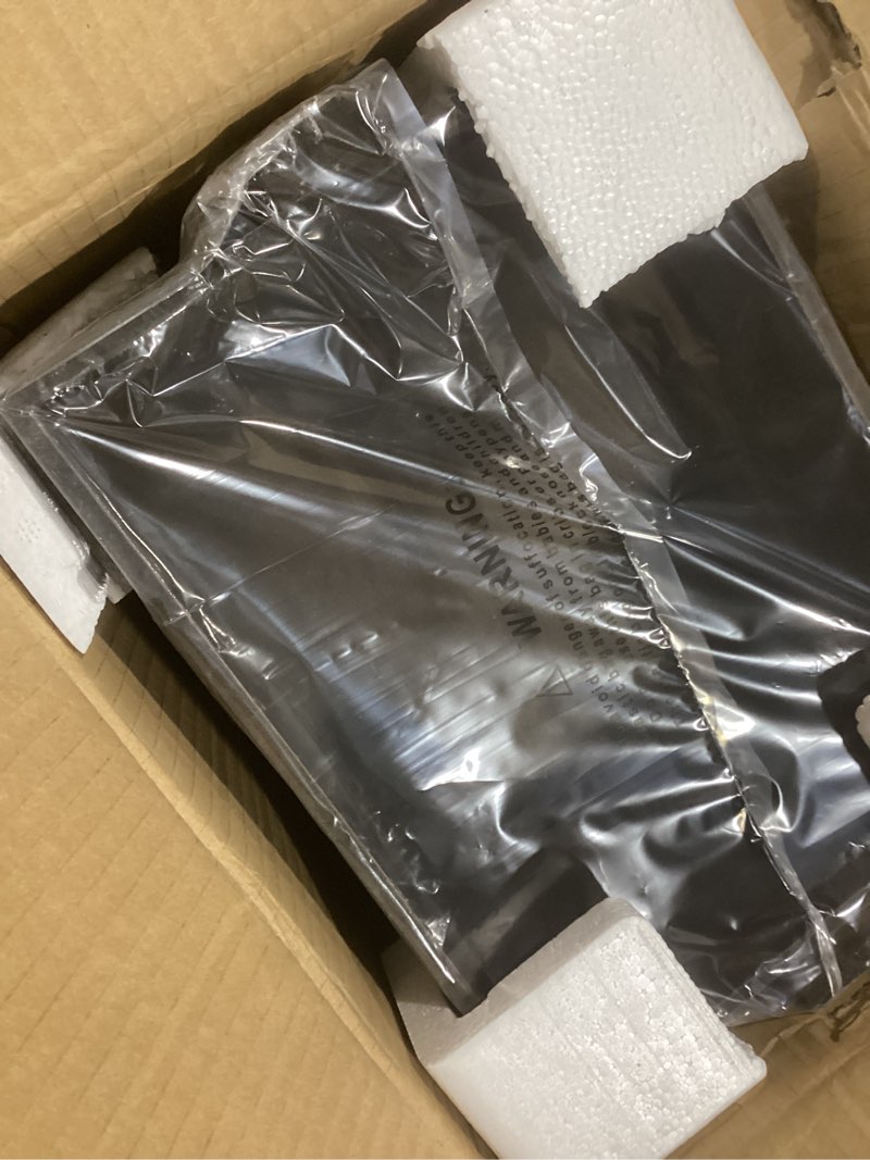 Condition photo showing Good Condition for Rae Dunn Folding Laptop Lap Desk - Wooden Work Table and Stand for Couch, Bed and Sofa Computer Use - Folding Legs, Adjustable Tilt - Use as Reading and Breakfast Tray