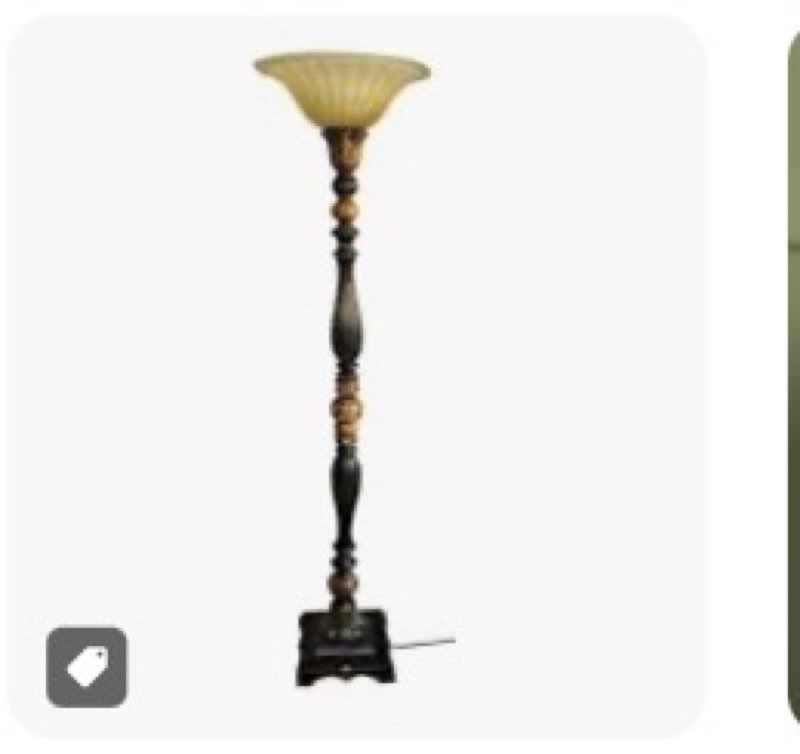 Allen roth Portfolio-Barada-72-in-Bronze-with-Gold-Highlights-Torchiere-Floor-Lamp