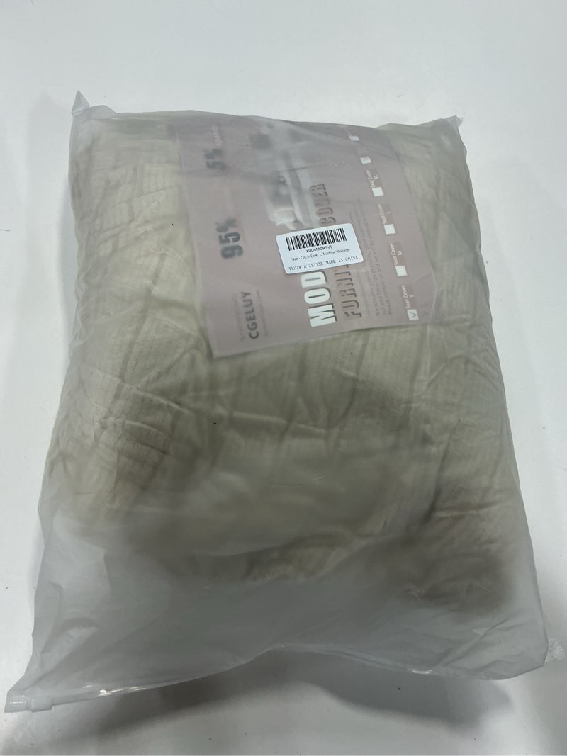 Condition photo showing New/Like New for Sofa Cover Washable Sectional Couch Covers Sofa Slipcovers for 3 Cushion Couch Pet Friendly L Shaped Couch Protector for Dogs Coffee 3 PCS+1 Chaise