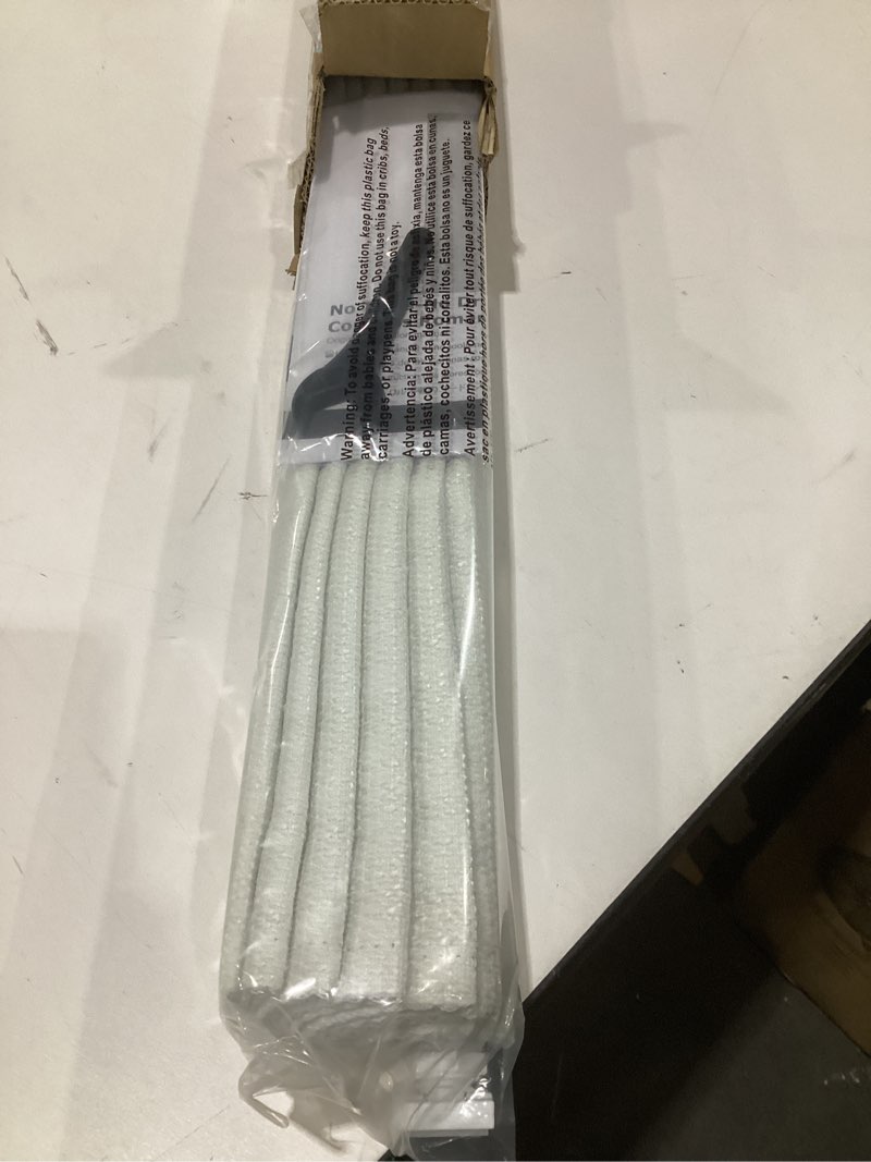 Condition photo showing Good Condition for no tools no drill cordless roman shades for indoor windows 100% blackout, for window size 27" w × 48" h white white 27" w × 48" h