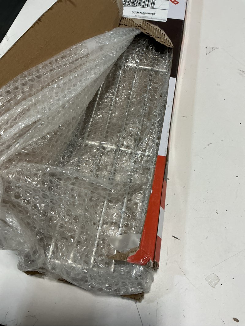 Condition photo showing Good Condition for qulimetal 66045 grill warming rack for weber gs4 genesis ii e-410, ii s-410, ii se-410 grills, grill parts for weber genesis ii 400 series, sus304 stainless steel warming rack for genesis 66045 32.7 inch 304 stainless steel